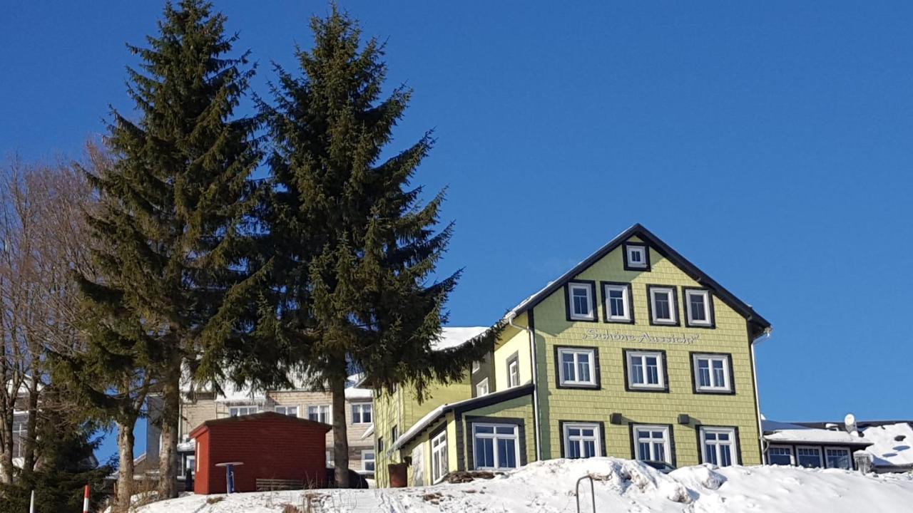 Hotel Schoene Aussicht Masserberg Exterior photo